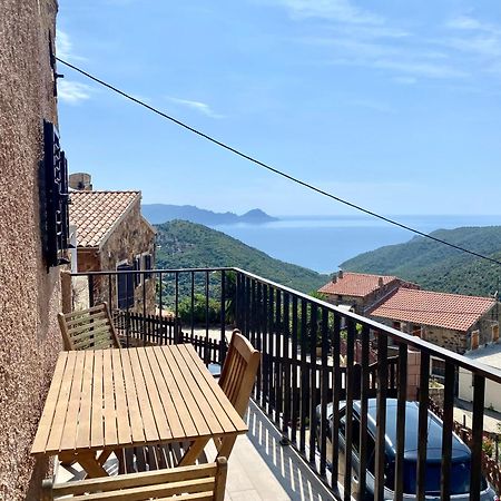 Studio Terrasse Vue Mer Clim Wifi Parking Partinello Kültér fotó