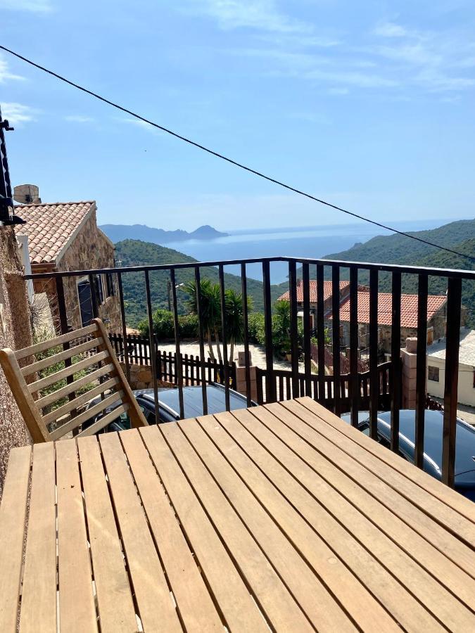Studio Terrasse Vue Mer Clim Wifi Parking Partinello Kültér fotó