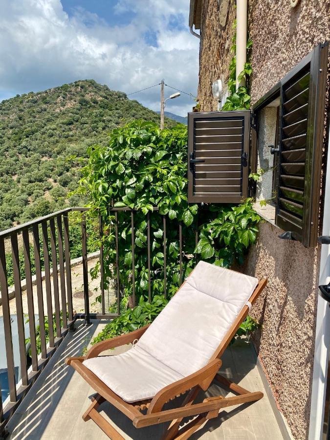 Studio Terrasse Vue Mer Clim Wifi Parking Partinello Kültér fotó